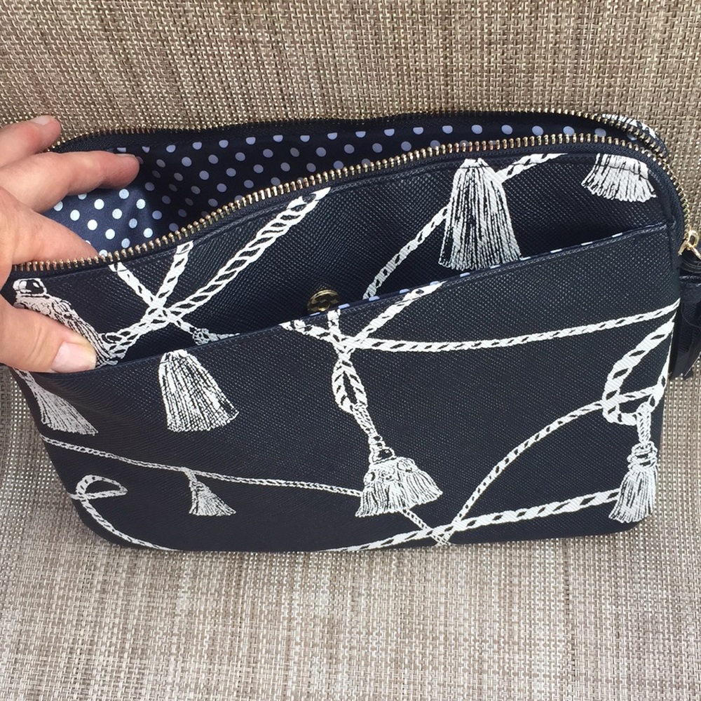Chico’s iPad, cosmetics, purse bag tote- tassel - Picture 5 of 8